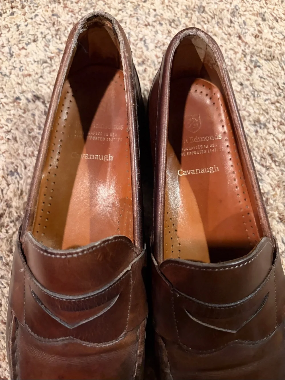 Allen Edmonds “Cavanaugh” Penny Loafers - Brown